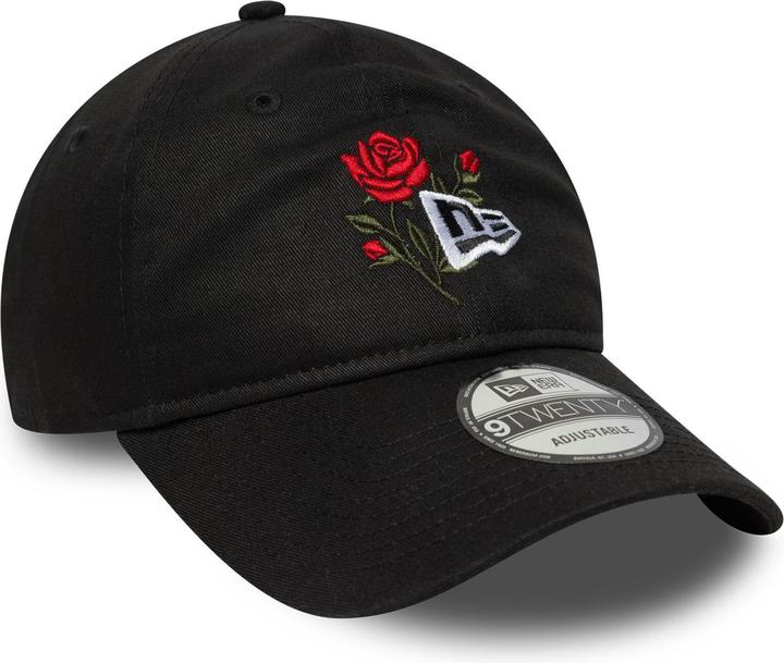 Actual product image New Era 9Twenty Adjustable Cap - Rose Icon Black
