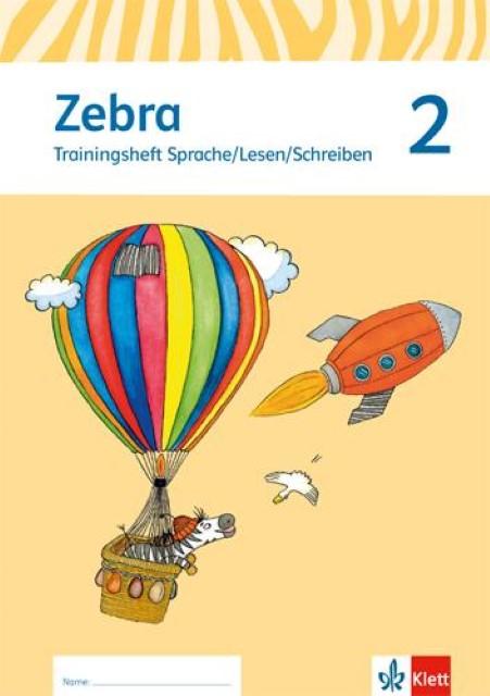 Produktbild Zebra. Neubearbeitung. Trainingsheft Sprache/Lesen/Schreiben zum Nachkauf 2. Schuljahr (Deutsch, Ernst Klett Verlag, 2015)
