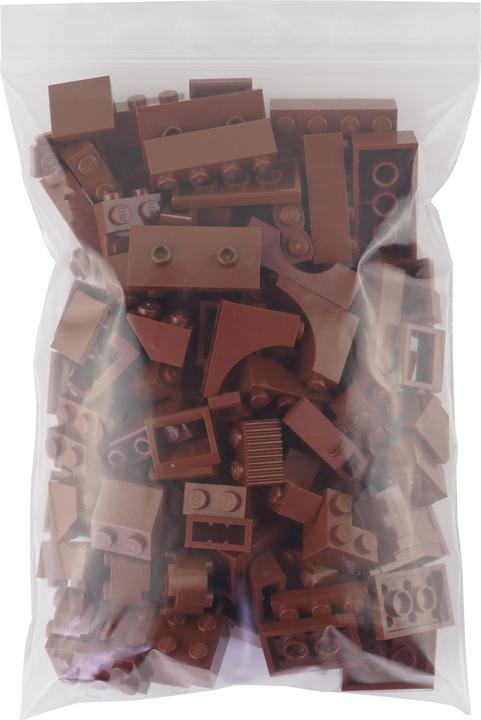 Immagine prodotto LEGO Pietre marroni miste - 50 pezzi - Miscela di mattoni marroni - NUOVO (Accessori LEGO)