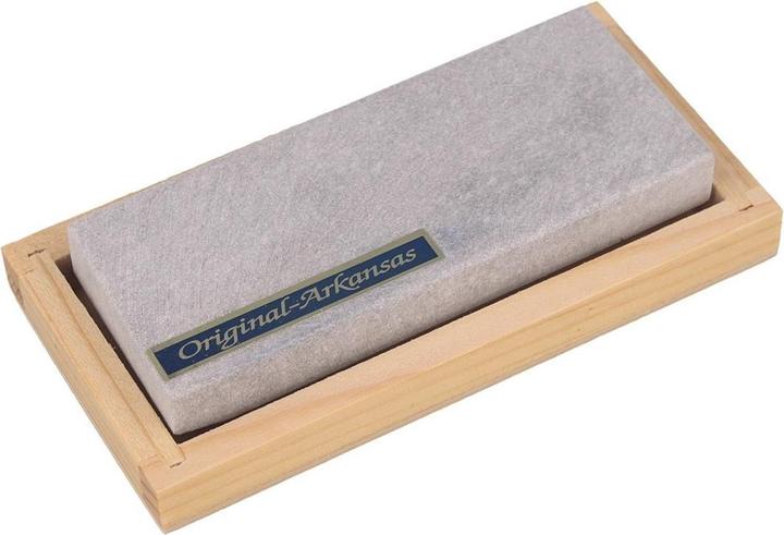 Produktbild Herbertz Echter ArkansasStein, 10 x 4 cm, im Holzkasten