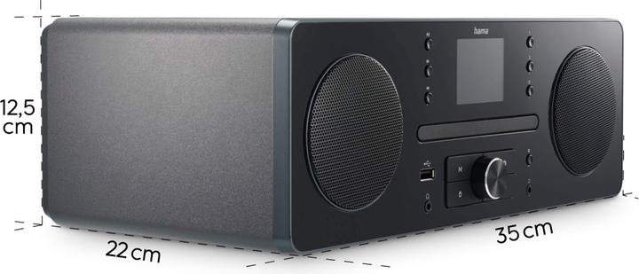 Actual product image Hama DIR1570CBT (FM, DAB+, DAB, Bluetooth, Wi-Fi)