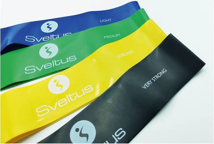 Produktbild Sveltus Aerobic Set (0.25 m, Leicht, Mittel, Stark, Extra Stark)