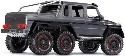 Immagine prodotto Traxxas CRAWLER TRX-6 1:10 6WD EP RTR MERCEDES G63 AMG 6x6 - SILVER SENZA caricatore e SENZA batteria (RTR pronto all'uso)