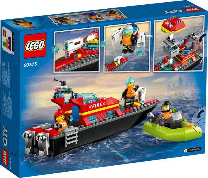 Actual product image LEGO Fireboat (60373, LEGO City)