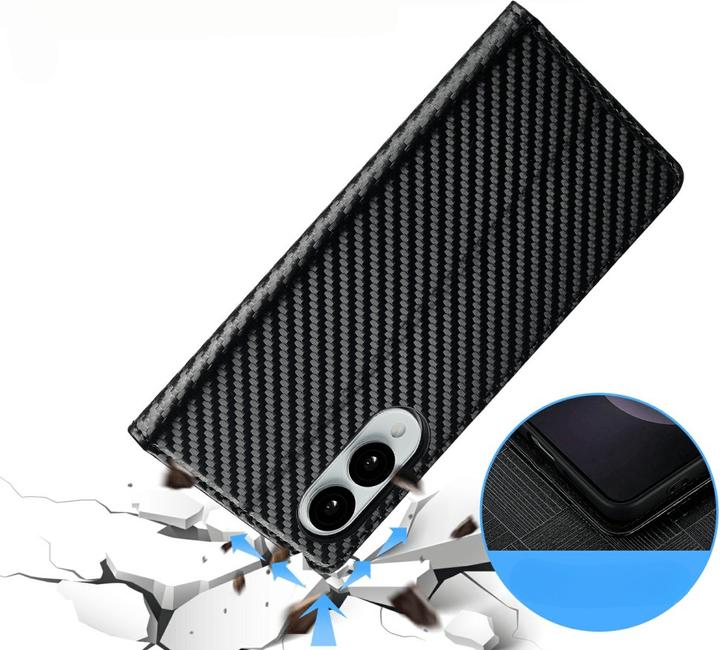 Produktbild LC.Imeeke Galaxy S25 Edge - Hülle Carbon Fiber (Samsung Galaxy S25 Edge)
