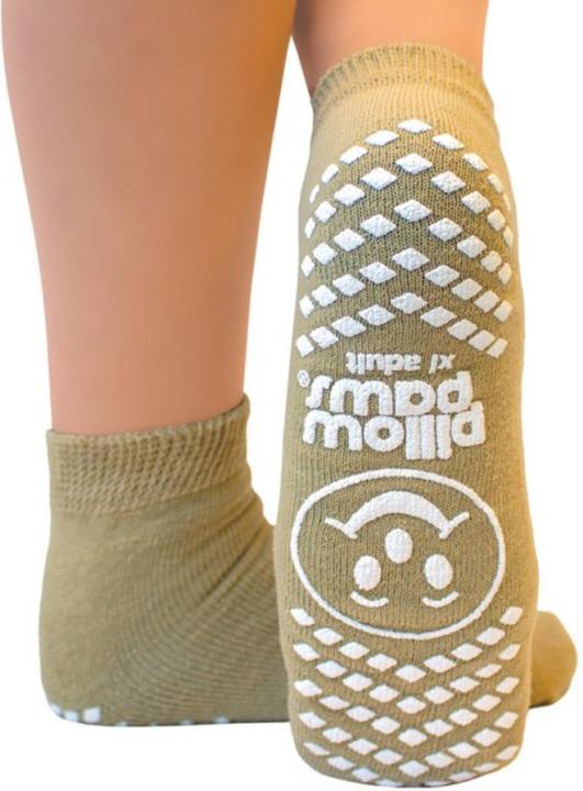 Image du produit Ally Clock Chaussettes antidérapantes pour seniors - taille 38-42 (bronze) (38 - 42)