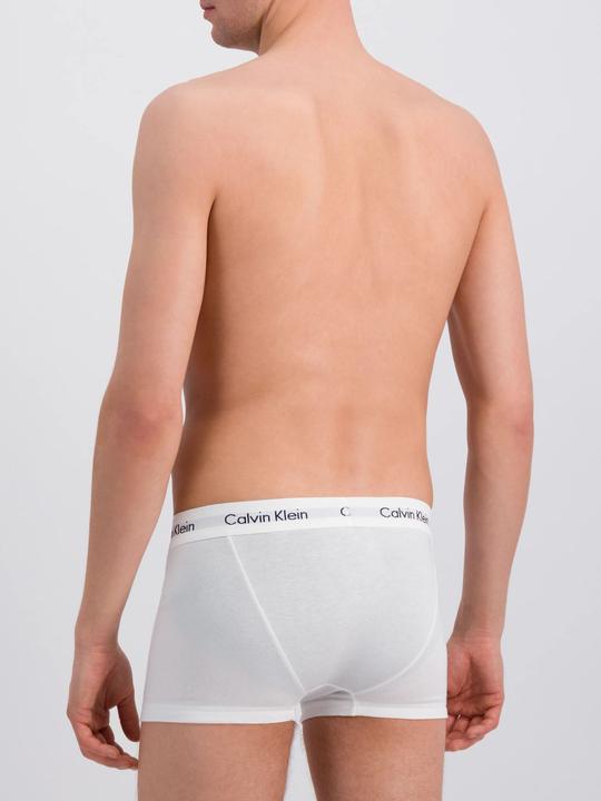 Produktbild Calvin Klein Low Rise Trunk "Cotton Stretch" weiss (S, 3er Pack)