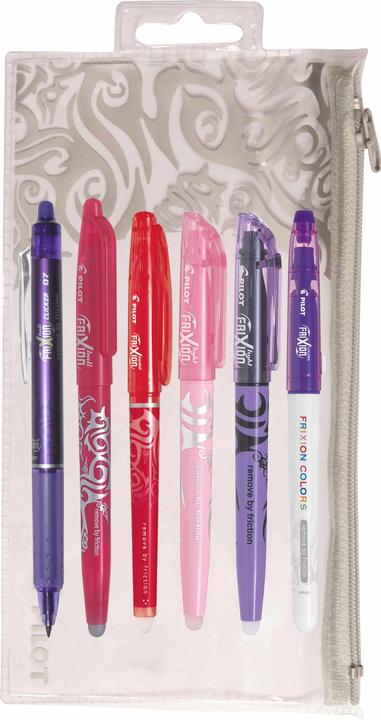 Pilot FriXion Family Penholder x5 + FriXion Colors x1 for free (Multicoloured, Assorted, 6 x)