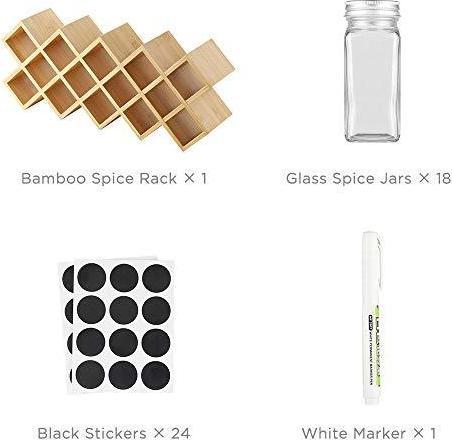 Actual product image Ecooe Spice rack
