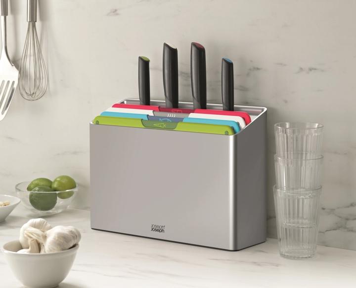 Actual product image Joseph Joseph Knife and chopping board set Folio Icon Plus 8pcs.