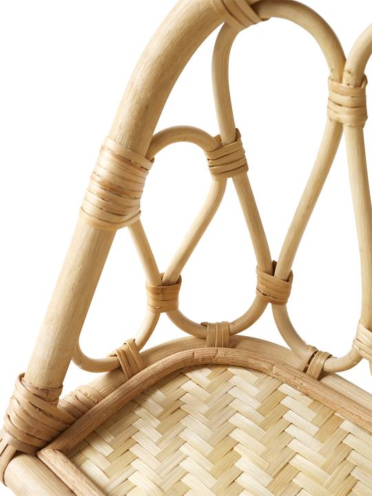 Actual product image Vertbaudet Children's room wall shelf made of rattan