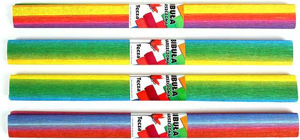 Immagine prodotto Carta crespa arcobaleno per pezzo (1 x)