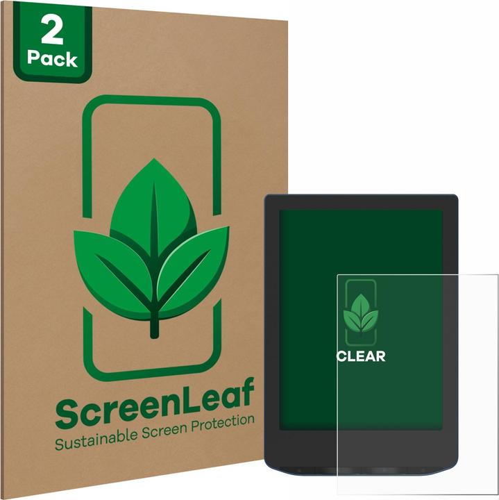 Immagine prodotto ScreenLeaf Pellicola protettiva sostenibile Pellicola protettiva dello schermo chiara trasparente (Verse Pro)