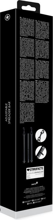 Actual product image Ouch! Adjustable Spreader Bar - Black