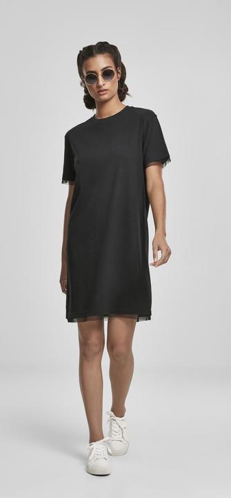 Produktbild Urban Classics Ladies Boxy Lace Hem Tee Dress (M)