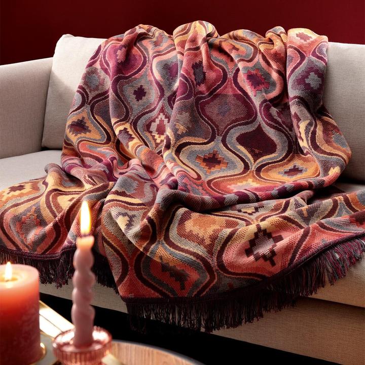 Produktbild Biederlack Wohndecke Oriental Bloom (150 x 200 cm)