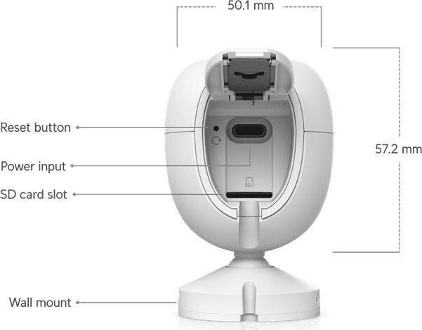 Produktbild Ubiquiti UniFi G6 Instant Netv??rksoverv??gningskamera 3840 x 2160 (3840 x 2160 Pixels)