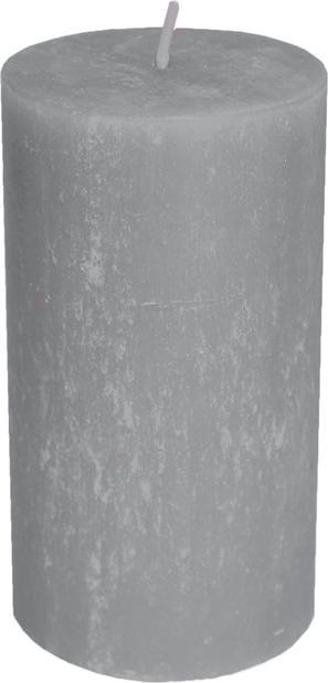 Produktbild müller Kerzen Stumpenkerze - Rustic - ca. 7 x 13 cm - grau (1 Stk.)