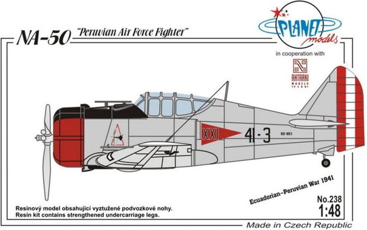 Produktbild Planet Models NA-50 "Peruvian Air Force Fighter"