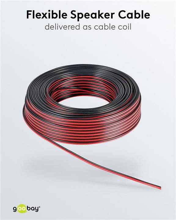 Actual product image Goobay Twin-stranded wire (10 m, 0.50 mm²)