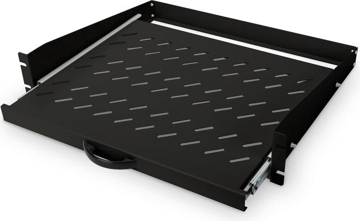 Digitus Ausziehbarer Fachboden zum Festeinbau an den vorderen 483 mm (19")-Profilschienen