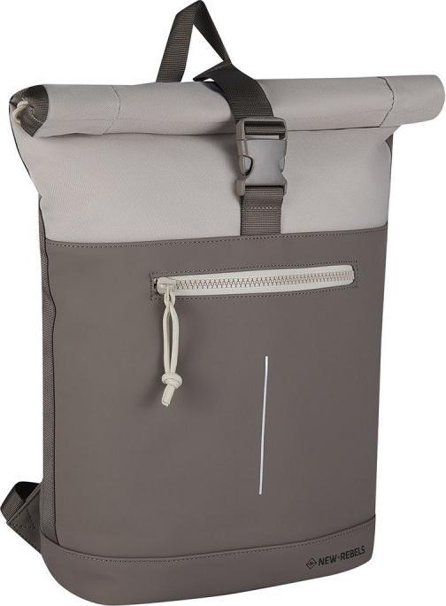 Produktbild New Rebels Backham Rolltop Backpack 16L Taupe Beige (16 l)