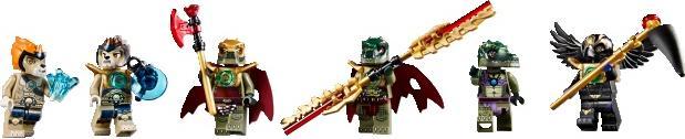 Actual product image LEGO Legends of Chima Cragger s Command Ship (70006)