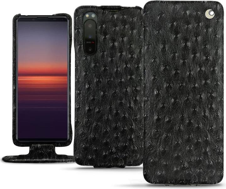 Actual product image Noreve Leather cover vertical (Sony Xperia 5 II)