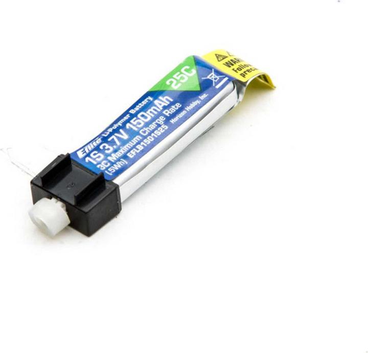 Immagine prodotto E-Flite Batteria lipo 1s 3.7v 150mah 25c (3.70 V, 150 mAh)