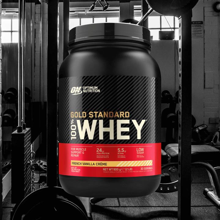 Immagine prodotto Optimum Nutrition 100% Whey Gold Standard (Crema alla vaniglia francese, 1 pz., 908 g)