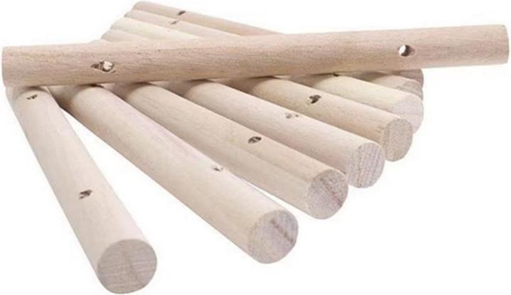 Actual product image Creativ Company Wooden small parts 108 pieces