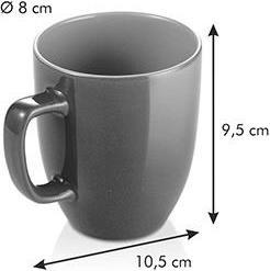 Produktbild Tescoma Mug Grey Crema Shine