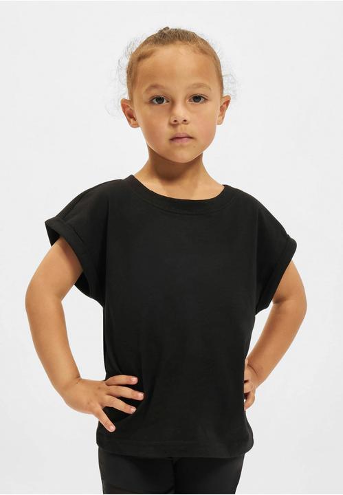 Actual product image Urban Classics Girls Organic Extended Shoulder Tee (158)