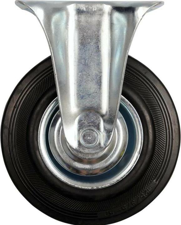 Toya VOREL KOŁO STAŁE Z CZARNĄ GUMĄ 125mm 87303