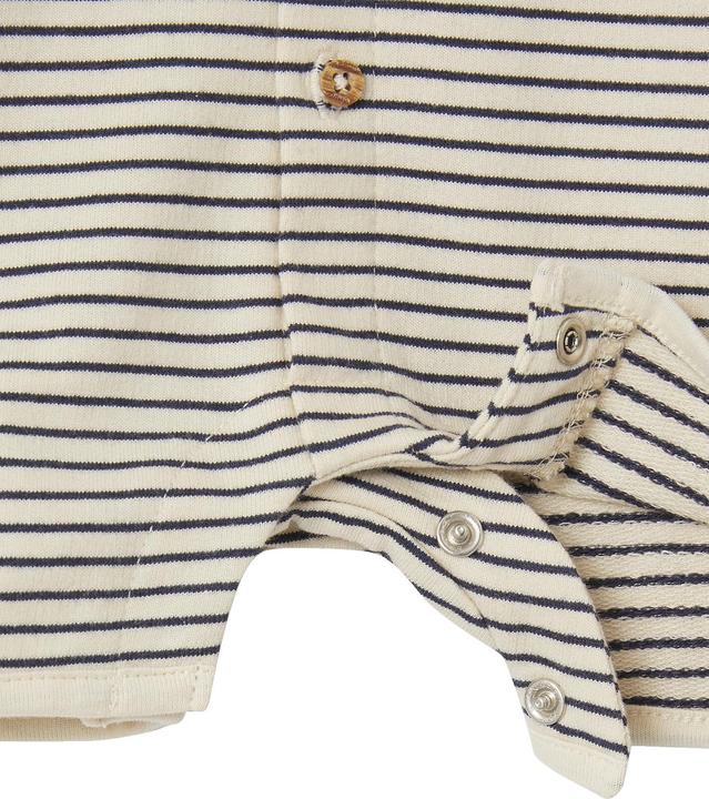 Produktbild Vertbaudet Gestreifter Baby Overall Oeko-Tex