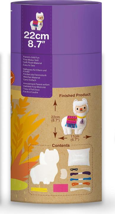Actual product image Avenir Sewing kit Llama