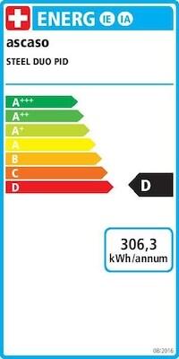 Energielabel Ascaso Staal Uno