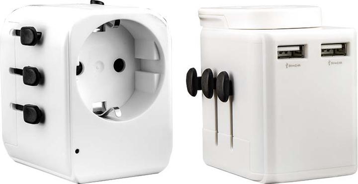 Actual product image E+P World Travel Adapter