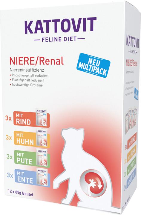 Immagine prodotto Kattovit Niere (Adulto, 12 pz., 1020 g)