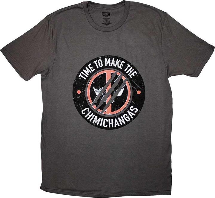 Immagine prodotto Time To Make The Chimichangas Maglietta Deadpool Adulto Unisex (XXL)