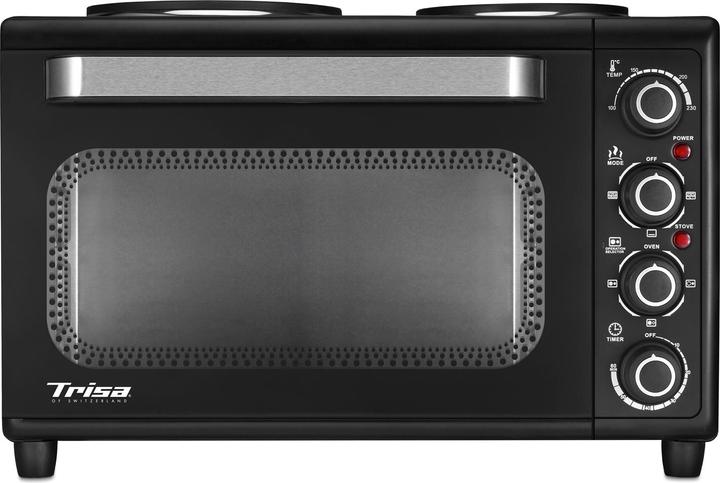 Produktbild Trisa Bake & Cook Minibackofen mit Kochfunktion, Timerfunktion