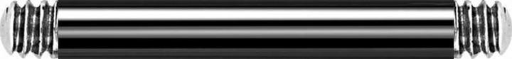 Immagine prodotto Star Piercing Barra per bilancieri nera (Acciaio chirurgico 316L)