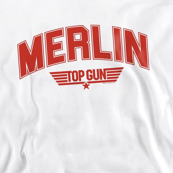 Actual product image Top Gun Unisex Adult Merlin Varsity Sweatshirt (M)