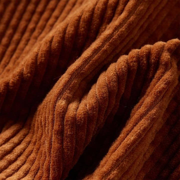 Produktbild VidaXL Kinderrock mit Taschen Cord Cognac 104,Material: 100 (104)