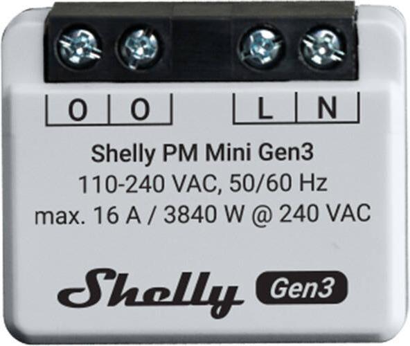 Actual product image Shelly PM Mini Gen3 x2