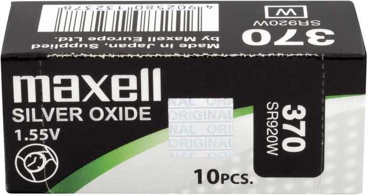 Image du produit Maxell Pile bouton SR920W 10 pièces (10 pcs, SR920, SR69, 39 mAh)