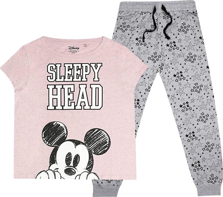 Disney Sleepy Head Schlafanzug Mit Langer Hose (L)