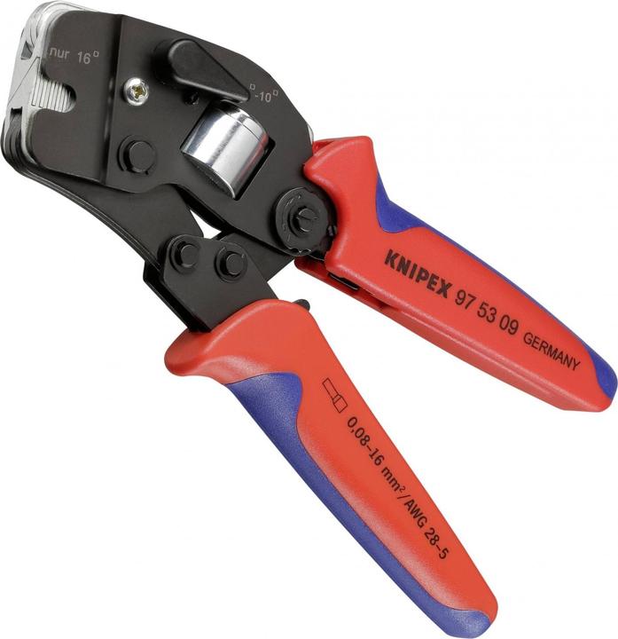 Actual product image Knipex Self-Adjusting Crimping Pliers for wire ferrules (190 mm)