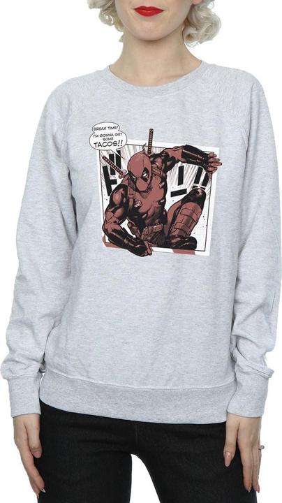 Produktbild Deadpool Breaktime Tacos Sweatshirt (S)