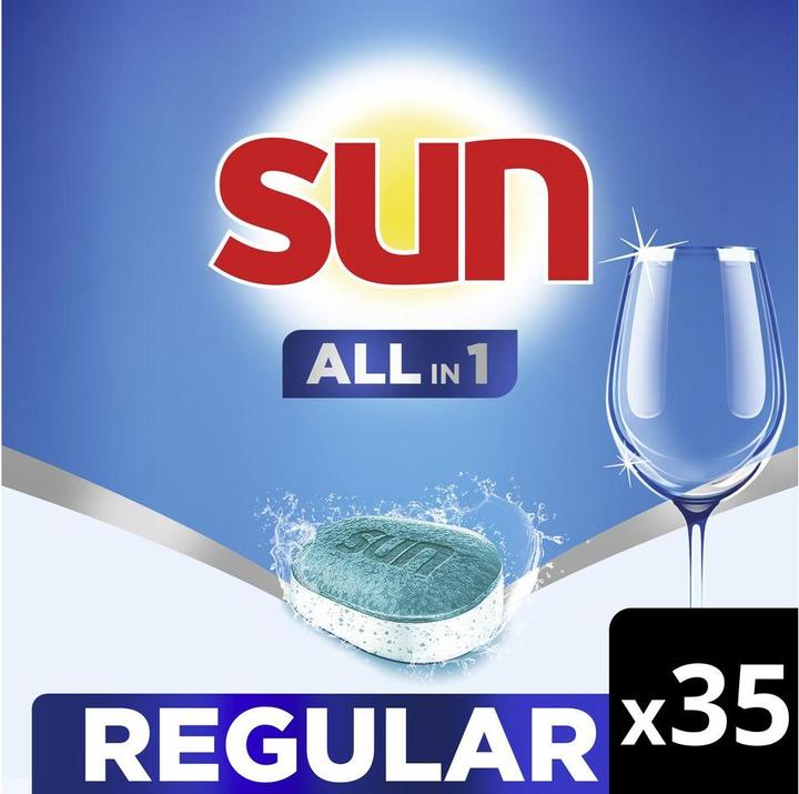 Image du produit Sun All-in-1 Active Clean Tabs Regular 35x (Tabs)
